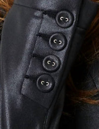 Angel Apparel - Vegan Leather Suede Blazer