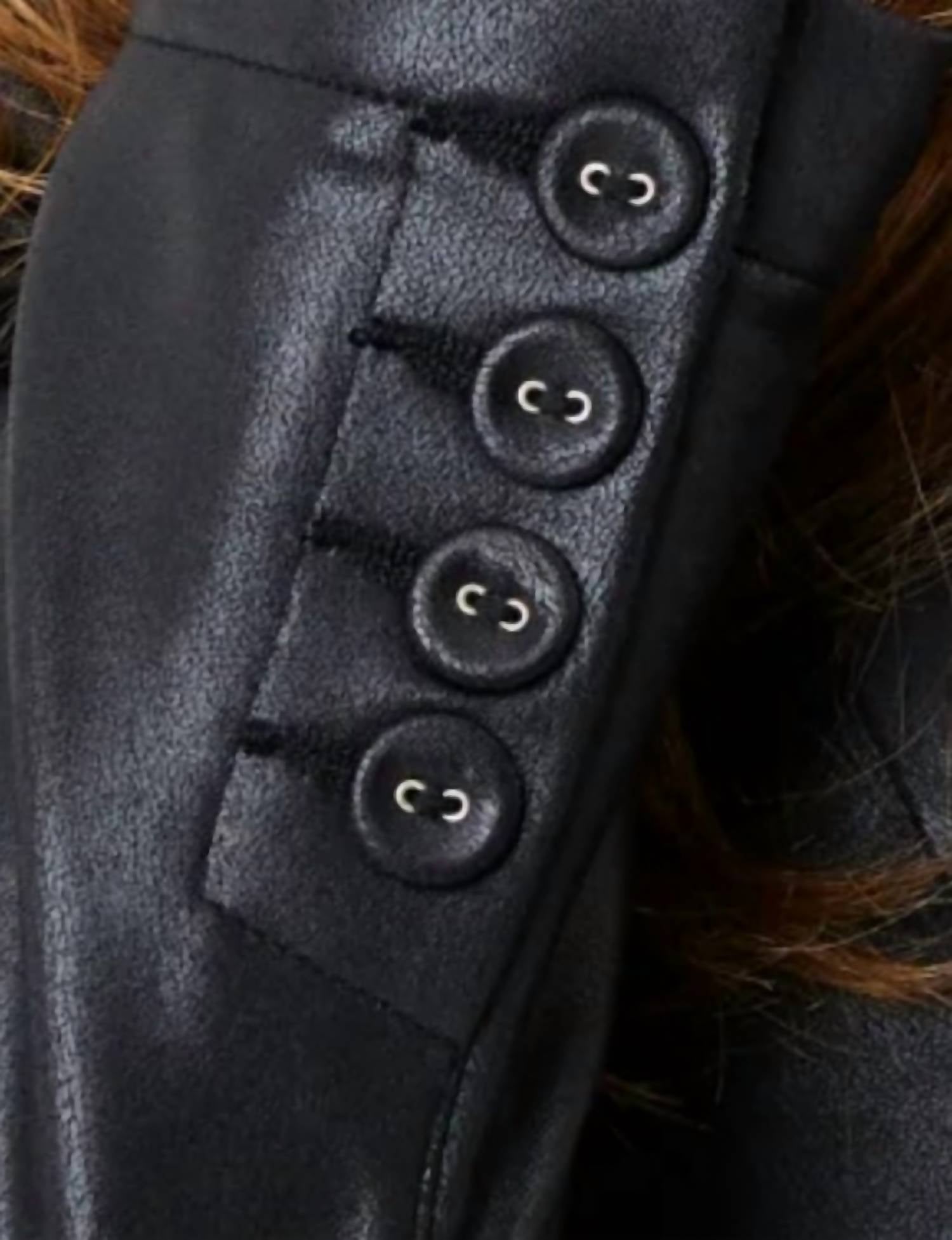 Angel Apparel - Vegan Leather Suede Blazer