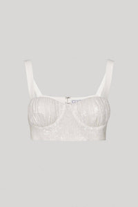 UNA BUSTIER TOP