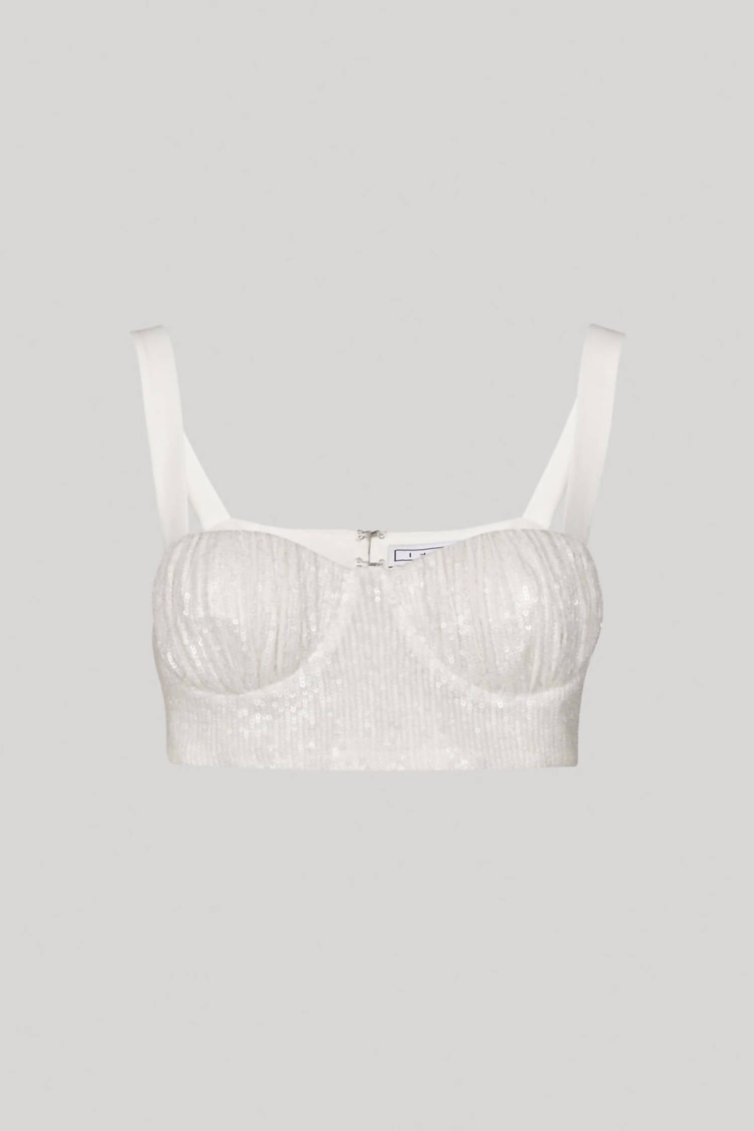 UNA BUSTIER TOP