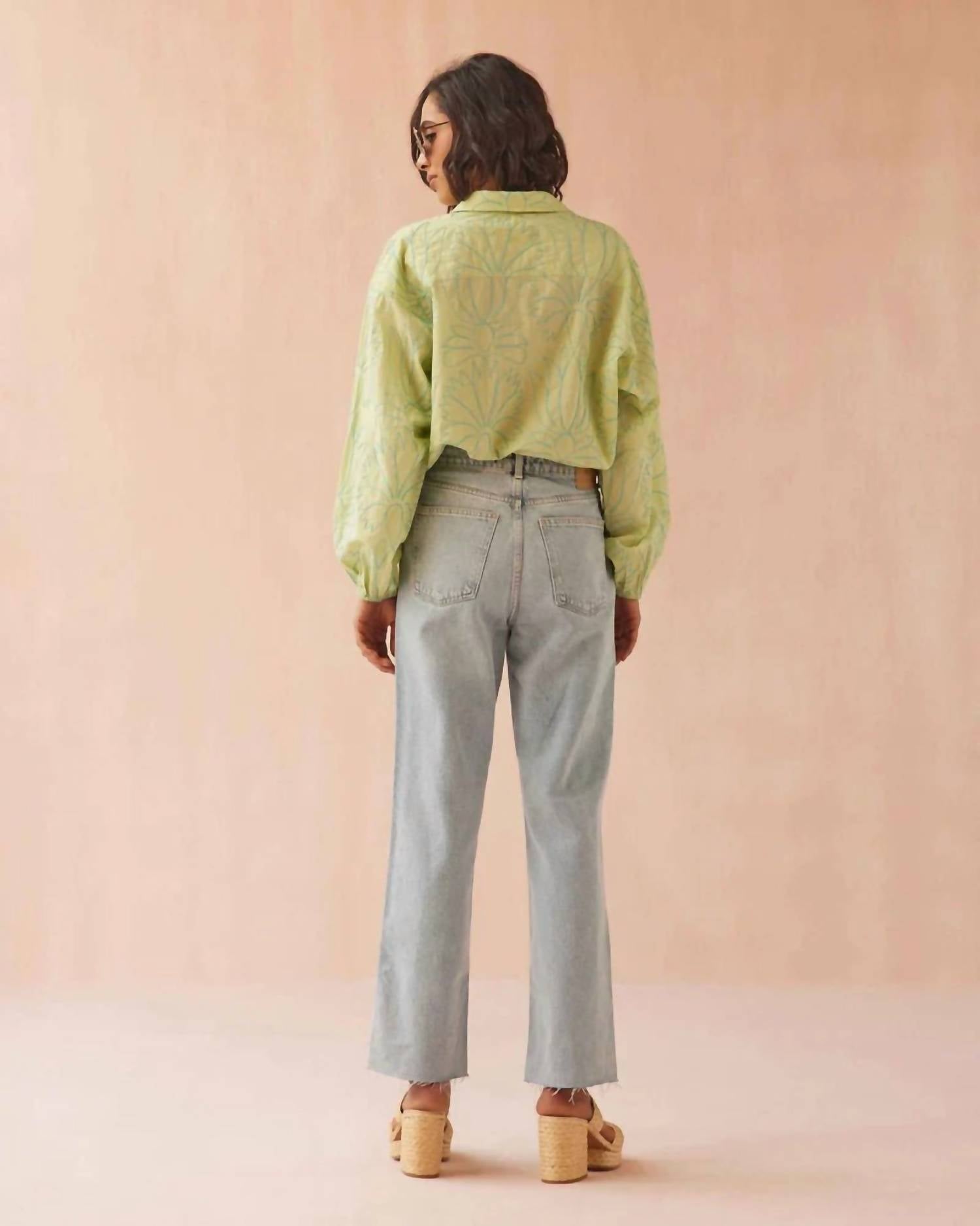 Omika - Nero Button Down Blouse