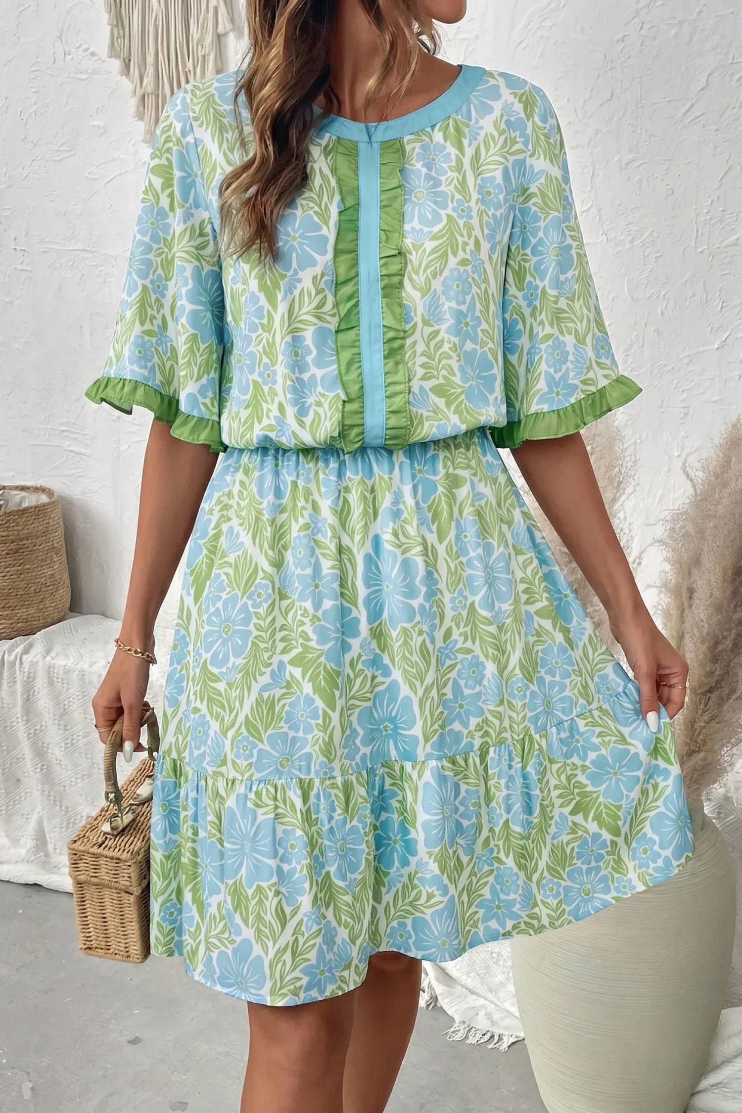 Unishe - Floral Mini Dress