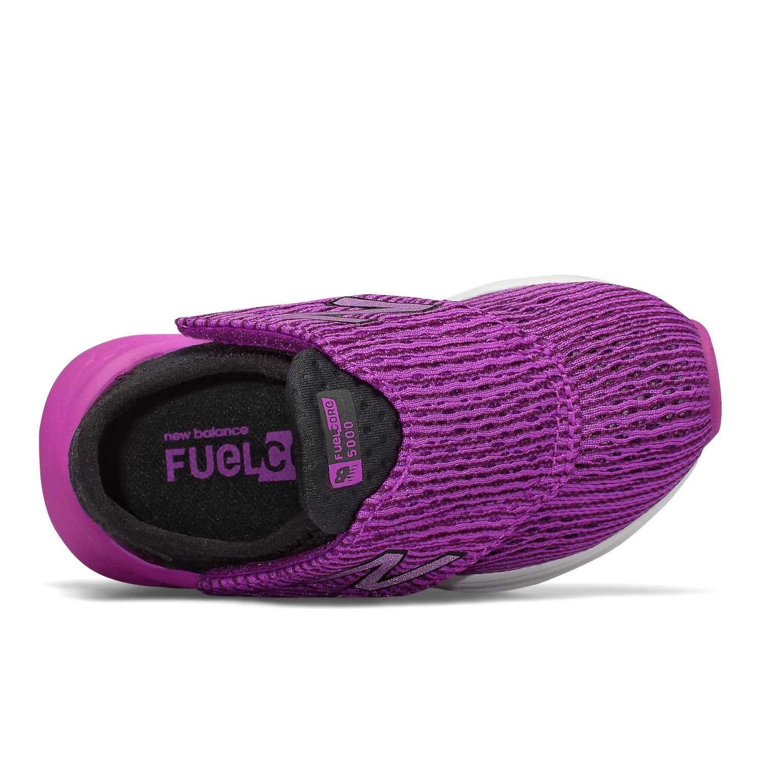 New Balance Kid's Fresh Foam Running Shoe in purple - kids' sneaker - alternate view
