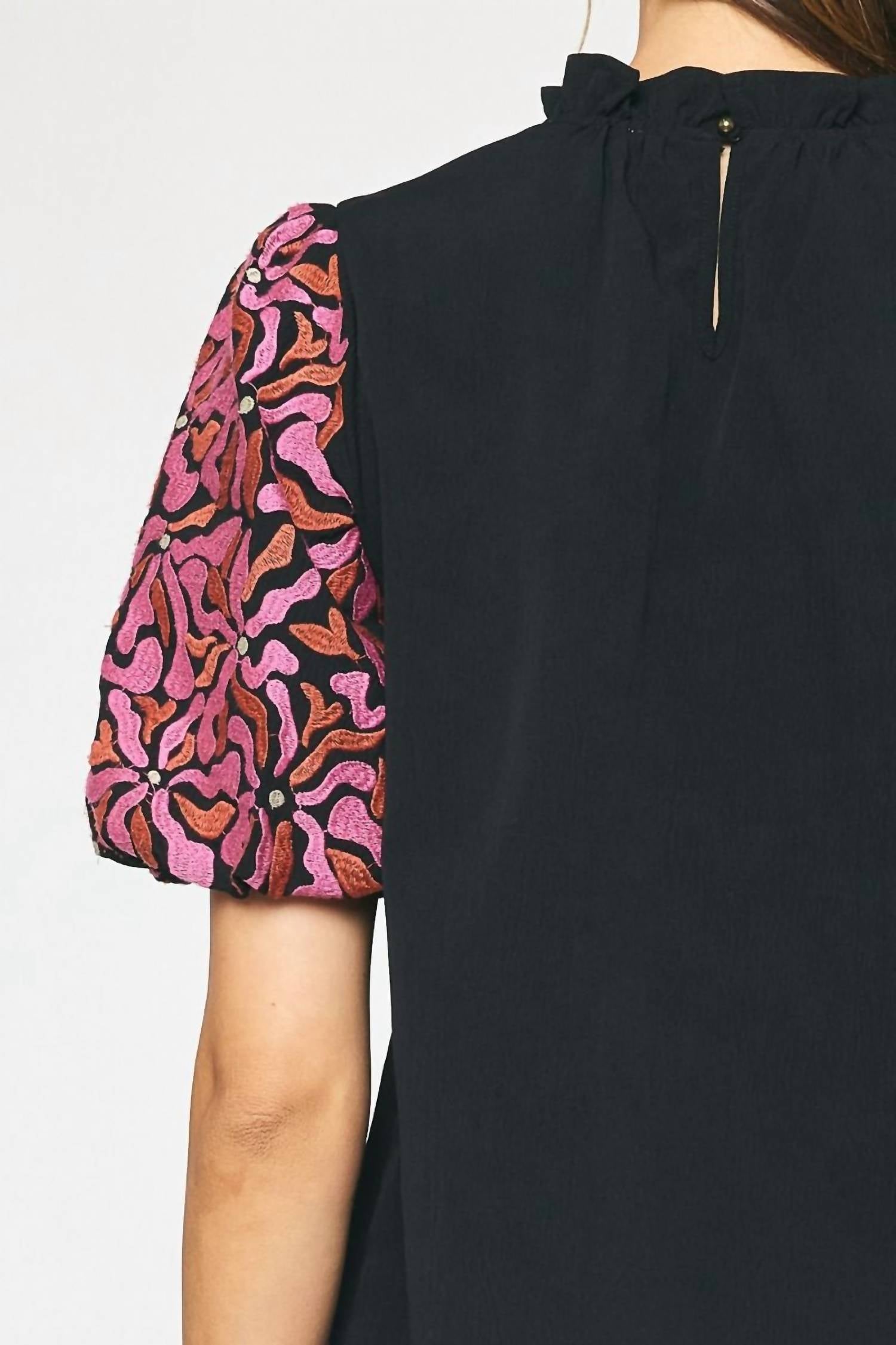 Entro - Season of Life Embroidered top