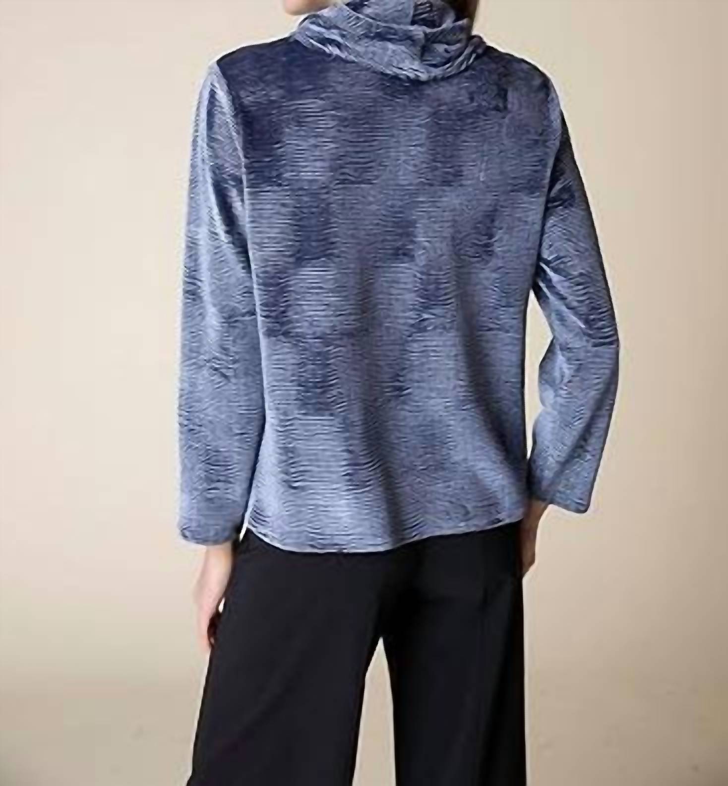 Habitat - Cowl Neck Wavy Top