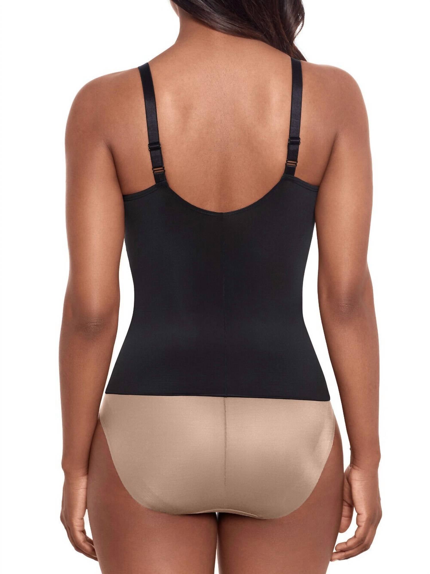 Miraclesuit Comfy Curves Shaping Camisole in black - women's shirt - detail view