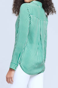 L'Agence - Holly Button Down Blouse