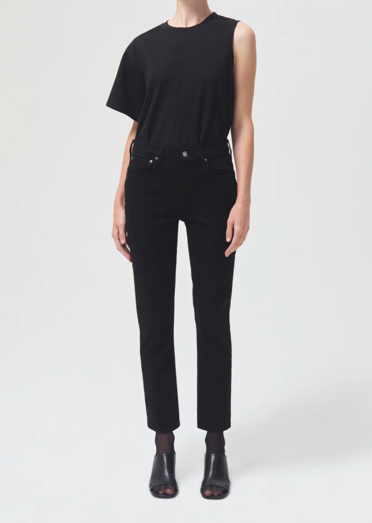 Agolde - Merrel Jean Mid Rise Straight Jeans