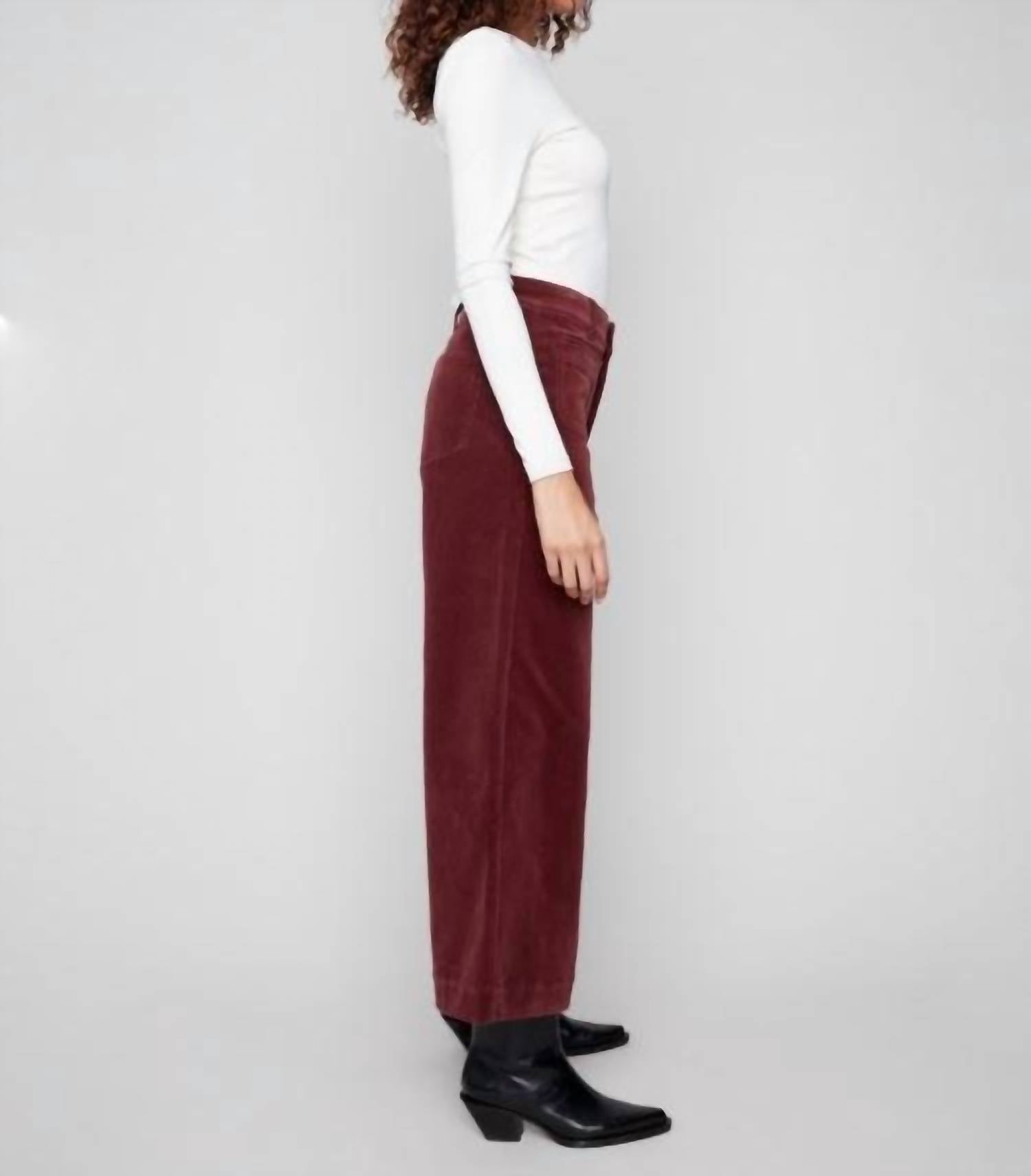 Charlie B - Flare Corduroy Pants
