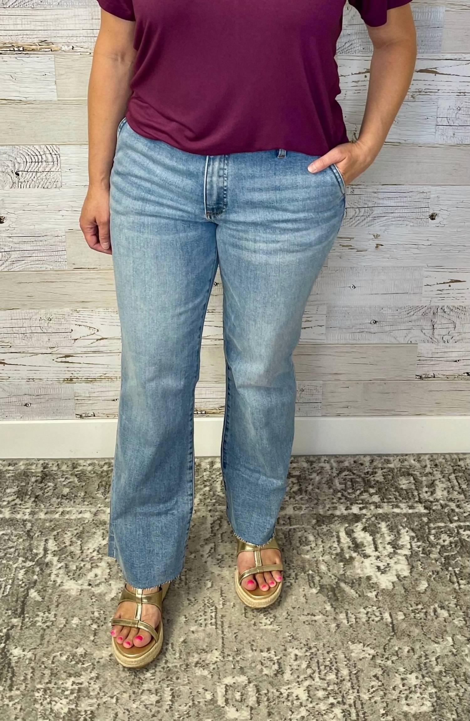 Kut From The Kloth - Women's Kelsey Mid Rise Ankle Flare Jeans