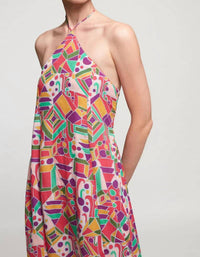 S/W/F - Halterneck Maxi Dress