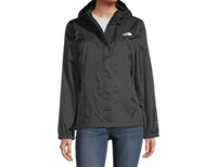 THE NORTH FACE Antora Shell Fleece Lined Hooded Rain Jacket in black - women's jacket