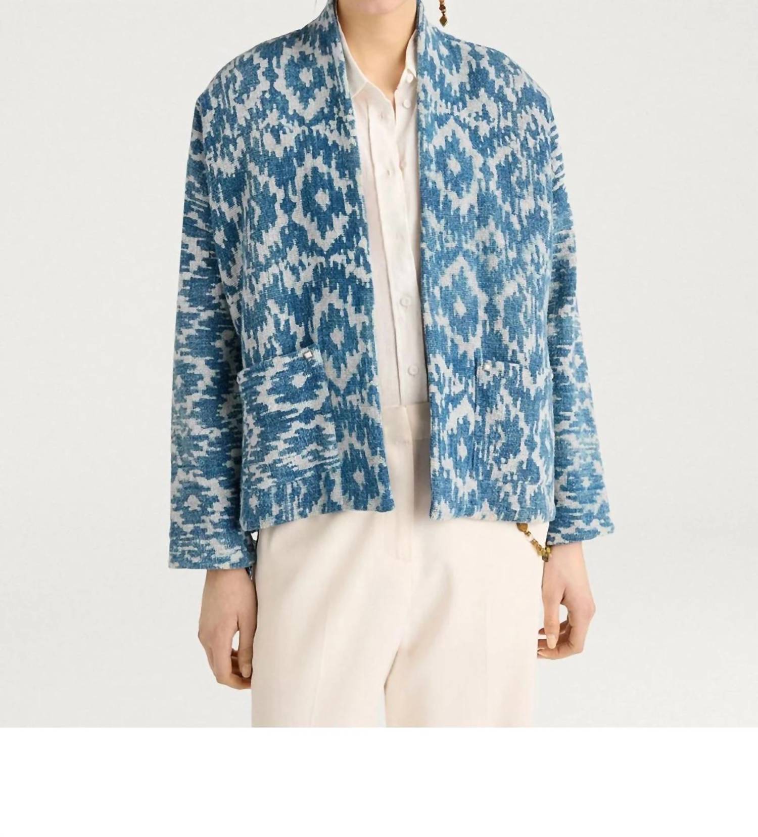 Momoni - Ara Kimono Collar Jacket