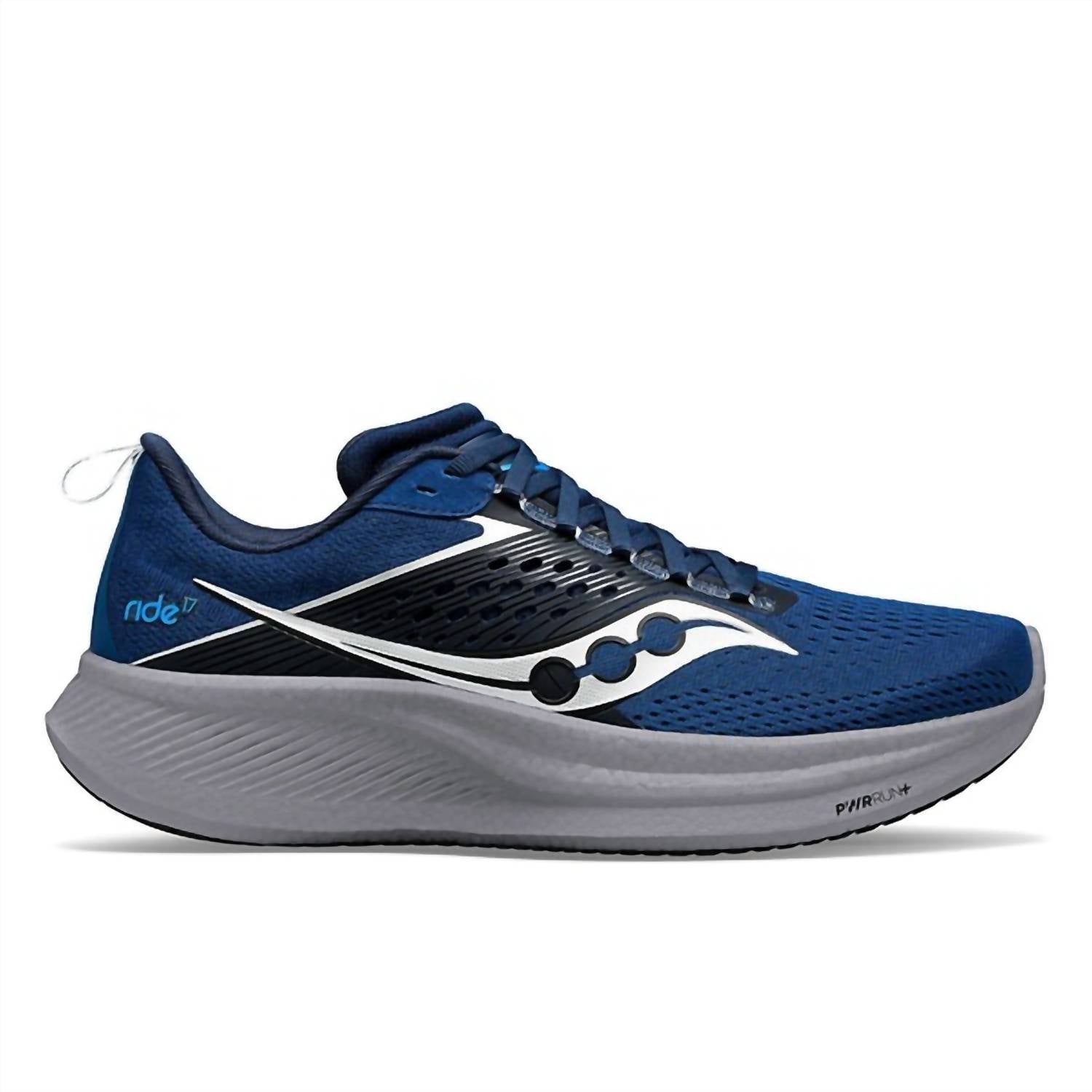 SAUCONY Men's Ride 17 Shoes in tide silver - men's sneaker