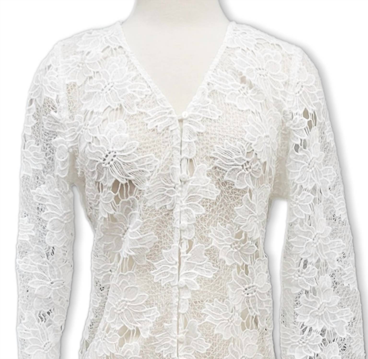 Paparazzi - Women's Lace Maxi Duster