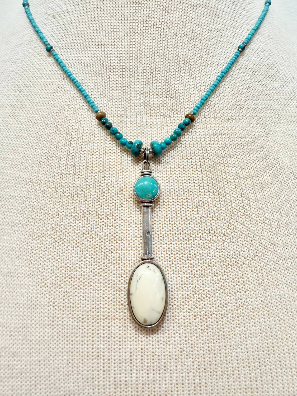 Fosilart - Egyptian Inspired Beaded Ancient Necklace