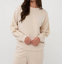 Esqualo - Rhinestones Modal Sweater