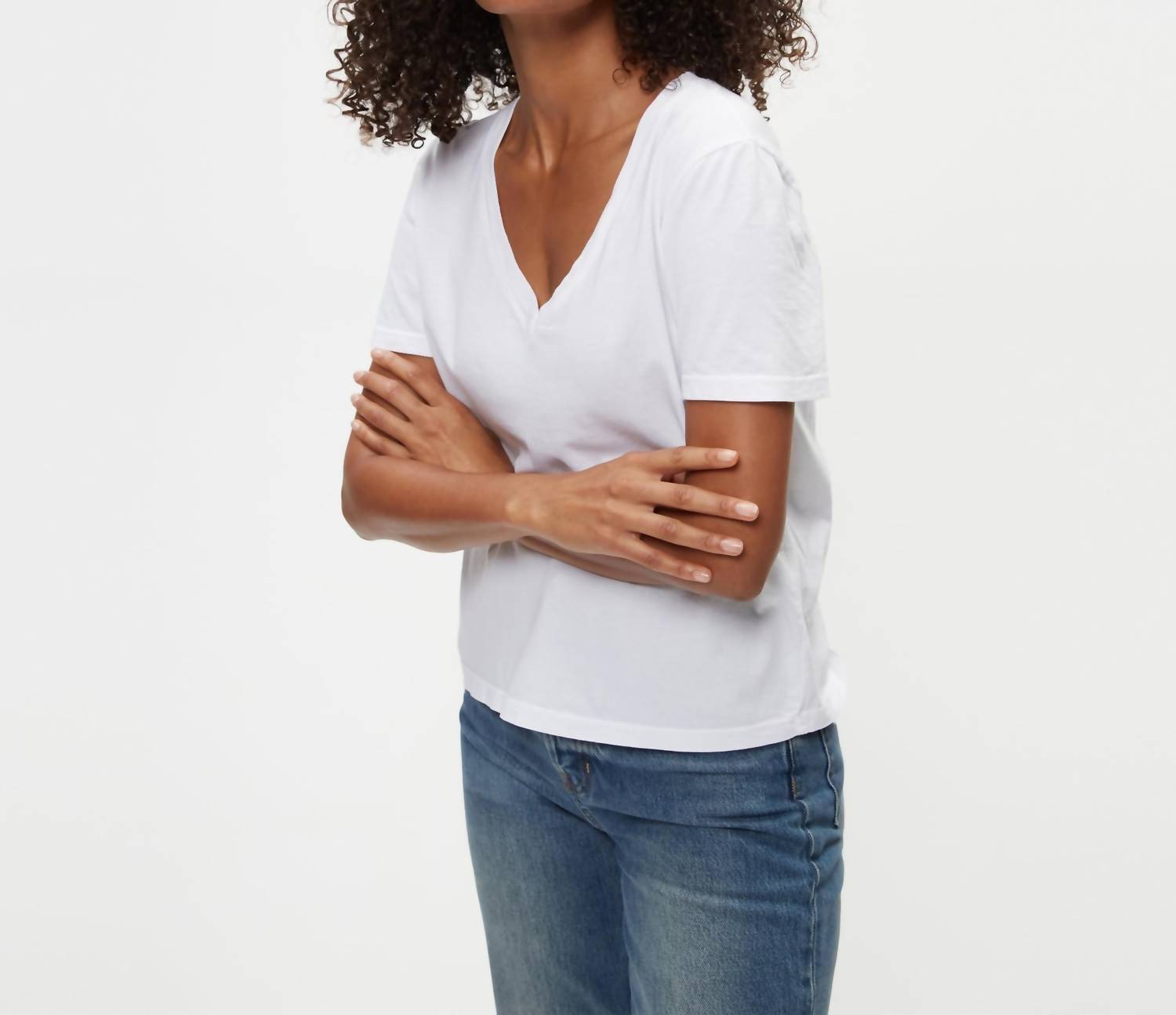 Michael Stars - Daria Classic V-Neck Tee