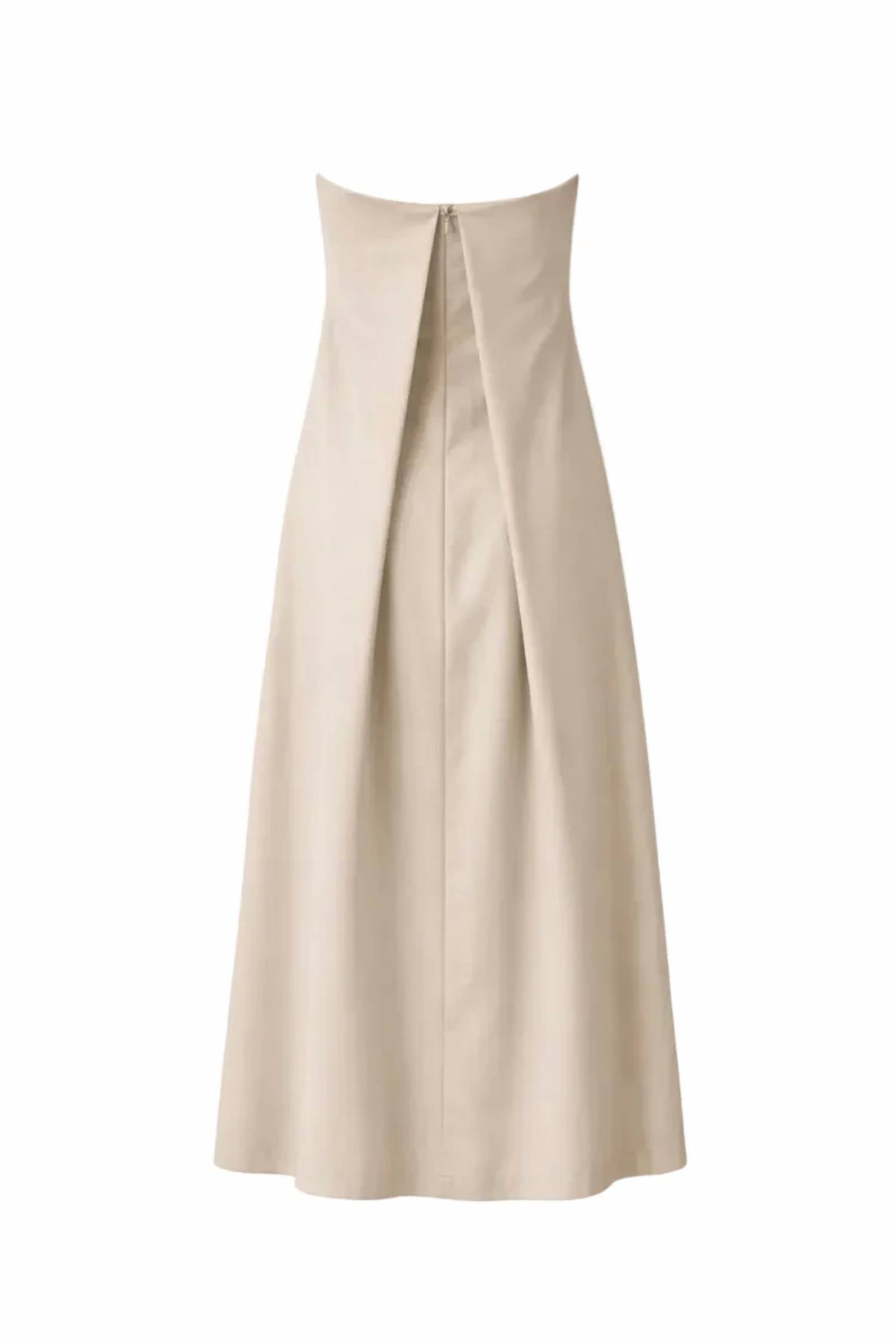 Sloan - Summer Wool Strapless Dress