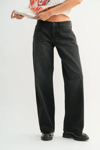 Just Black Denim - Low Rise Baggy Jeans