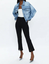 Pistola - Lennon High Rise Crop Boot Ponte Jeans