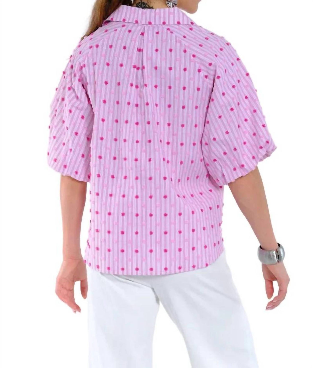Lior - Halo Puff Sleeve Shirt