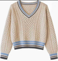 Autumn Cashmere - Women's Open Fisherman Cable Sweater