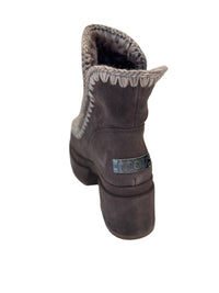 Mou - Women's Platform Suede Bootie