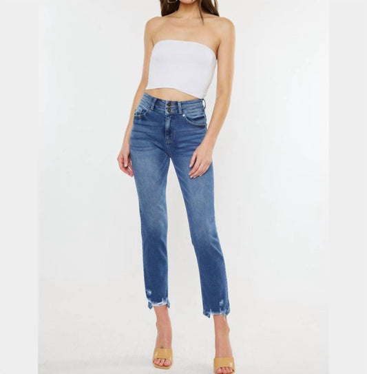 Kancan - Cadence Ultra High Rise Slim Straight Jeans