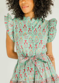 Victoria Dunn - Daphne Tiered Midi Dress