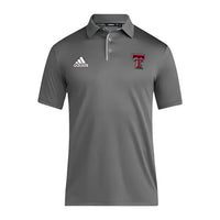 adidas Men's Texas Tech Ultra365 Polo Shirt in grey - men's shirt