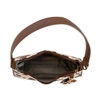 Like Dreams - Sutton Cow Print Shoulder Bag