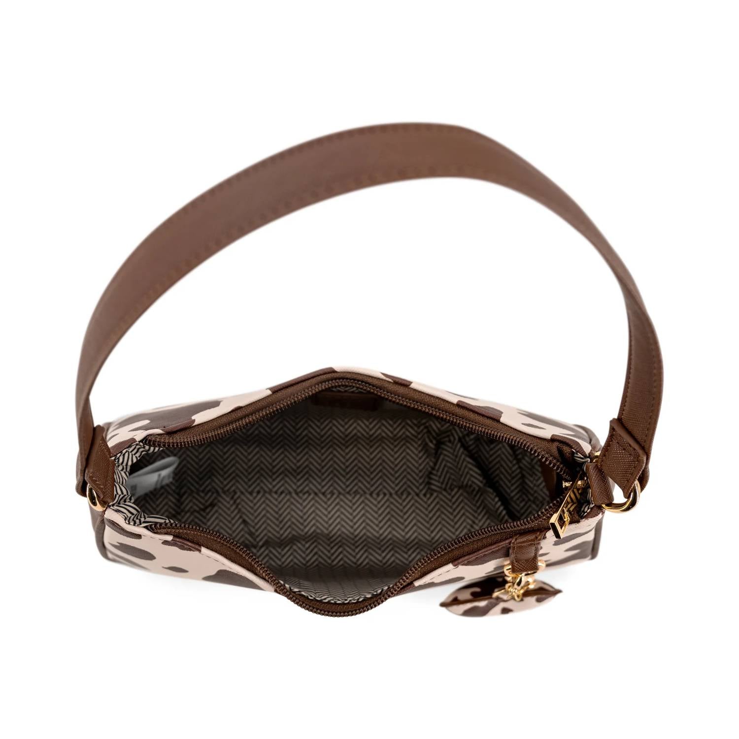 Like Dreams - Sutton Cow Print Shoulder Bag