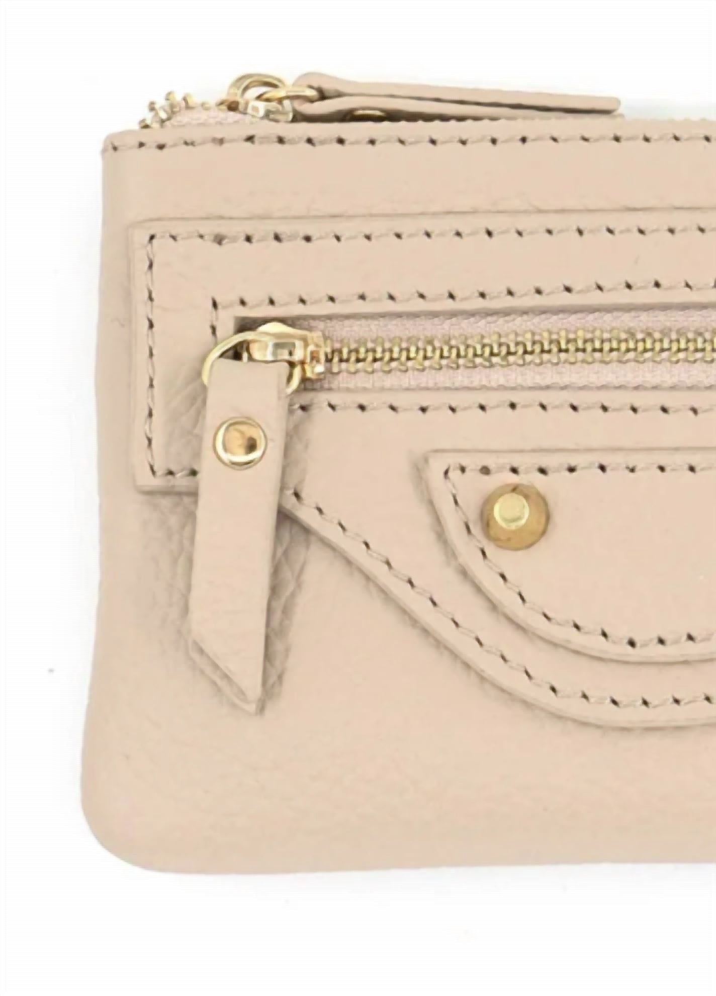 Bc Handbags - Women's Ciaga Leather Zippered Card Case