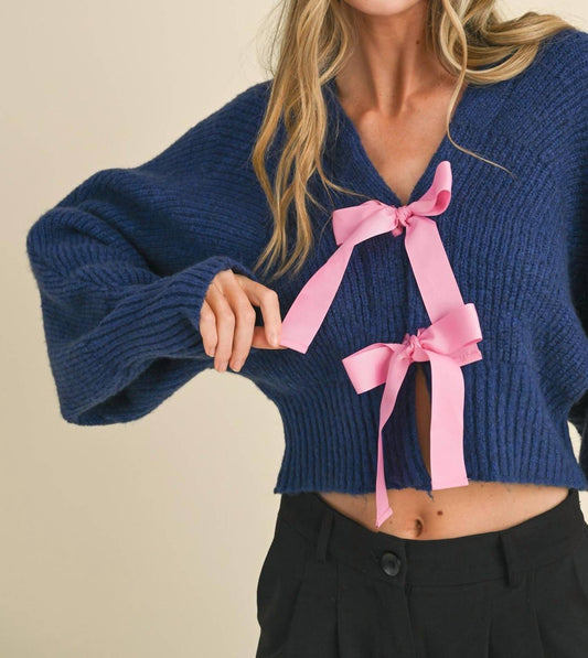 En Merci - Lily Bow Cardigan
