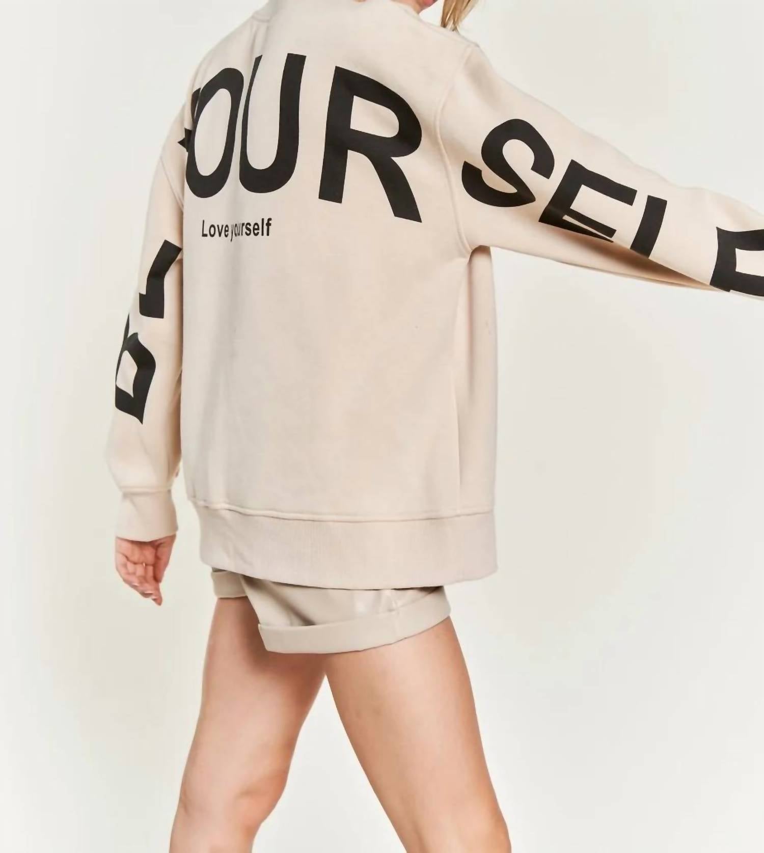 Jade By Jane - KIDS BE YOURSELF SWEATSHIRT