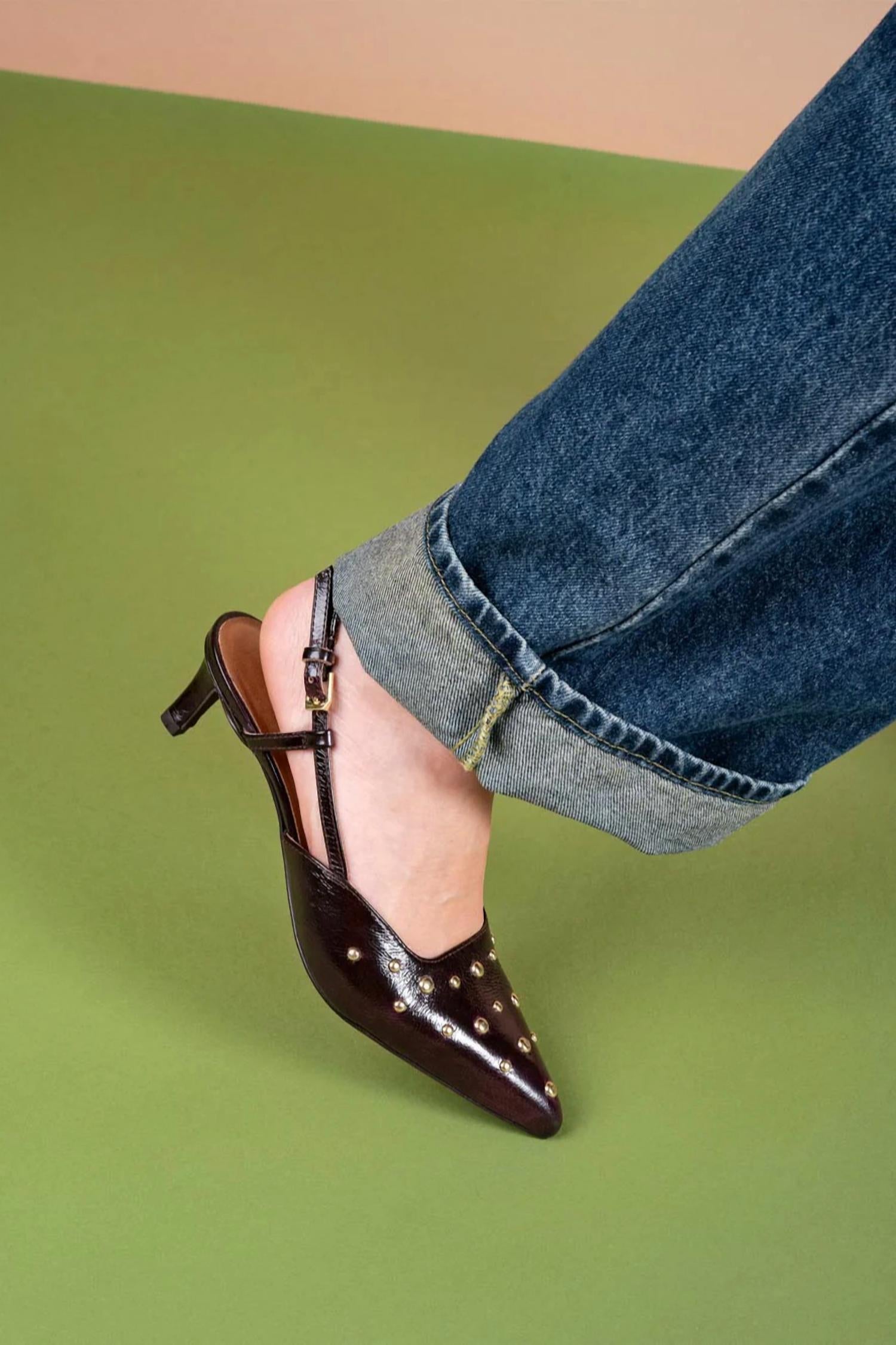 Seychelles - Women's Crawford Slingback Pointed Toe Kitten Heel Pump