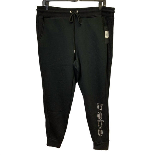 Bebe - Women's Ribbed Side Inserts Jogger