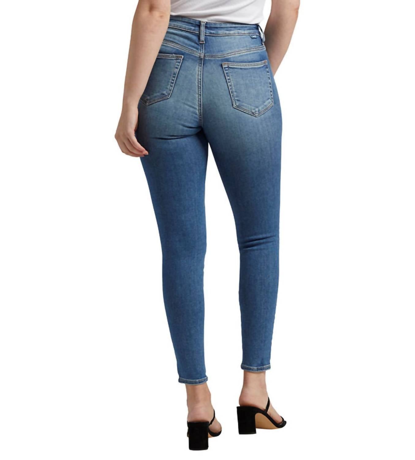 Jag - Women's Forever Stretch Fit High Rise Pull On Skinny Jean