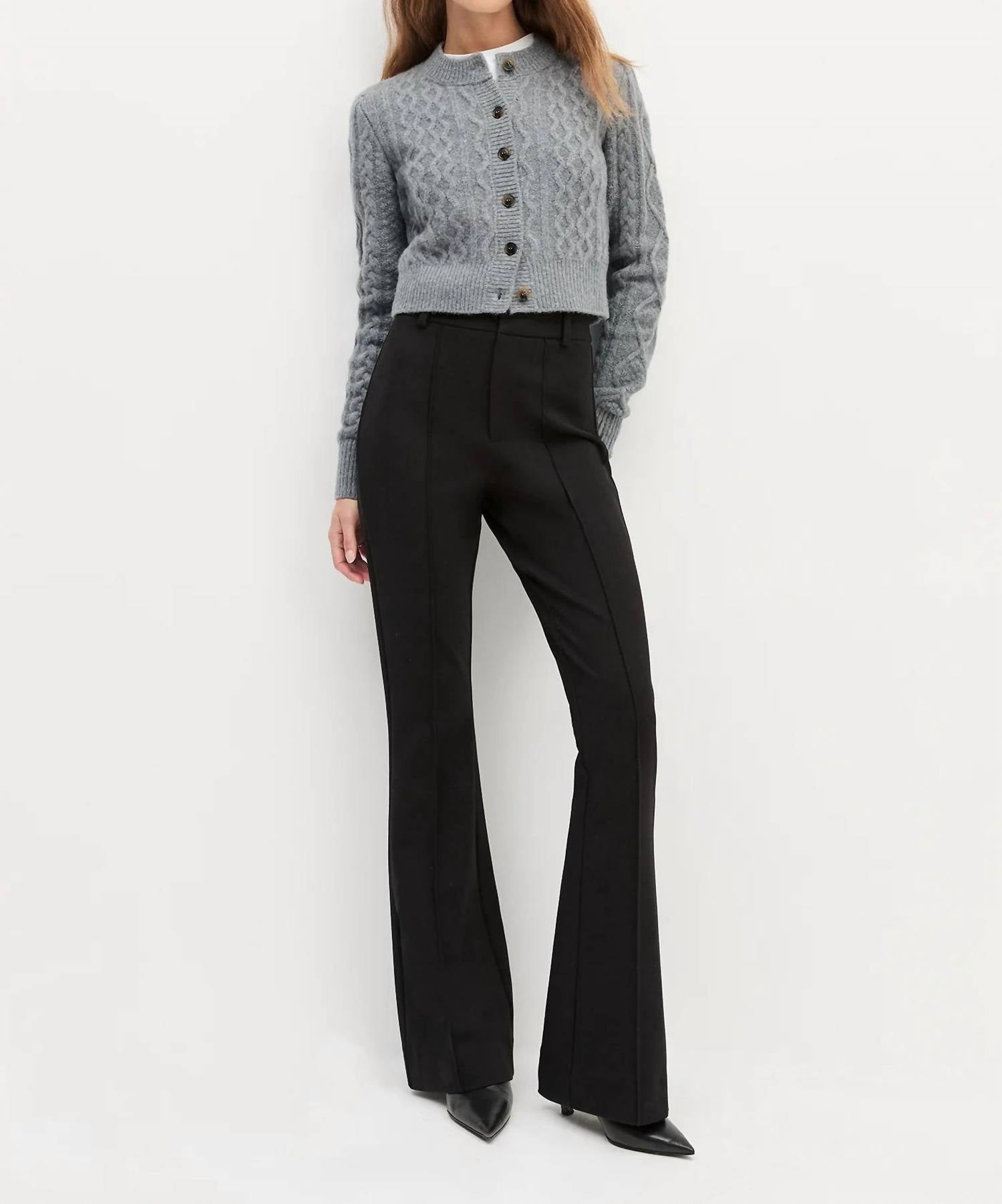 Favorite Daughter - Eleanor Classic Cable-knit Cardigan