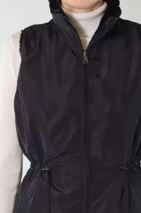 Metric Knits - Reverse Faux Fur Vest