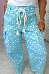&Merci - Women's Spot On Polka Dot Pants