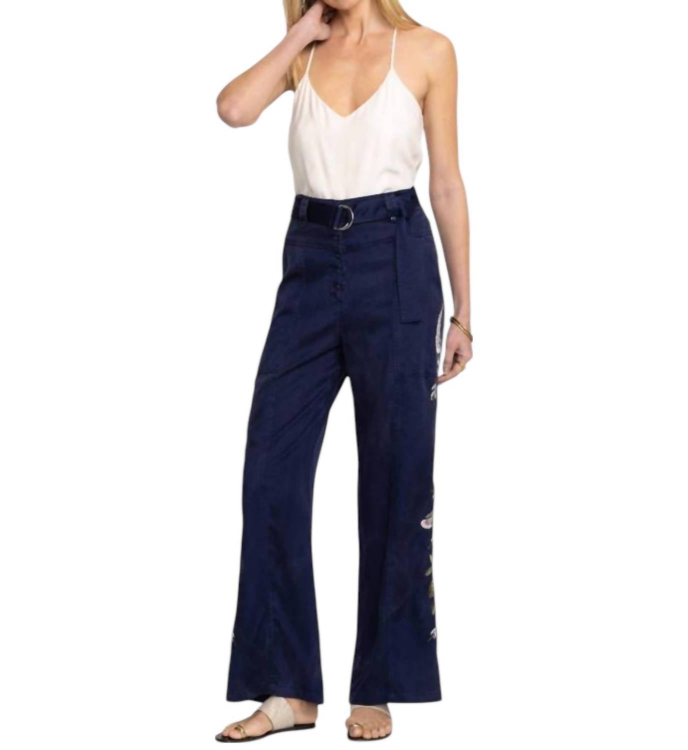 Johnny Was - Emika Belted Wide Leg Pants