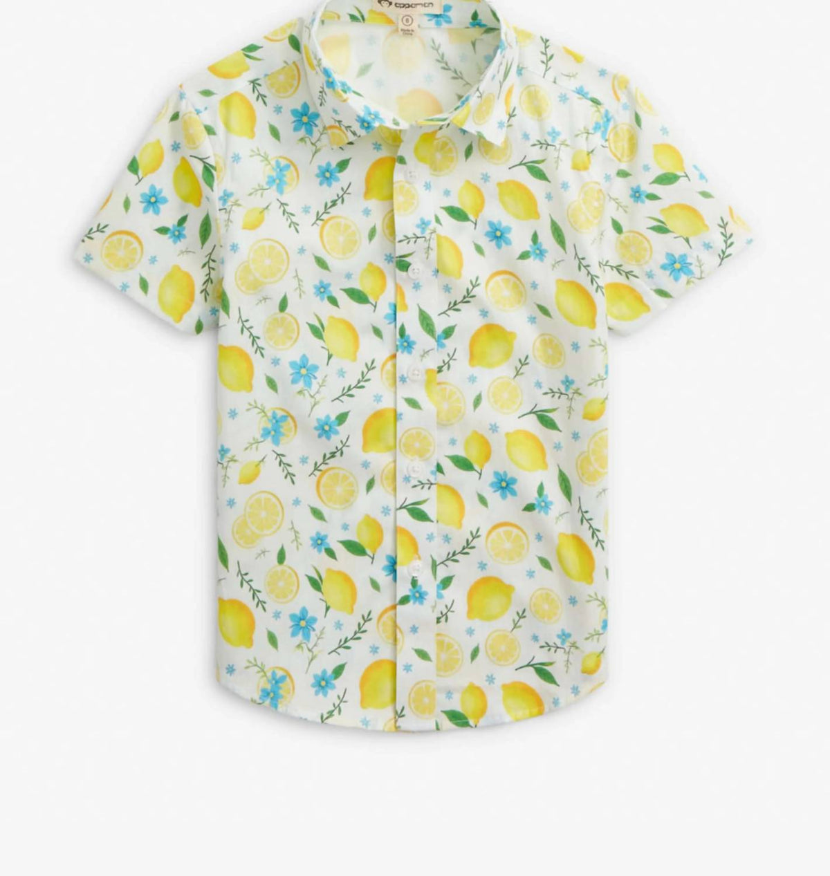 Appaman - Boy's Lemon Zest Day Party Shirt