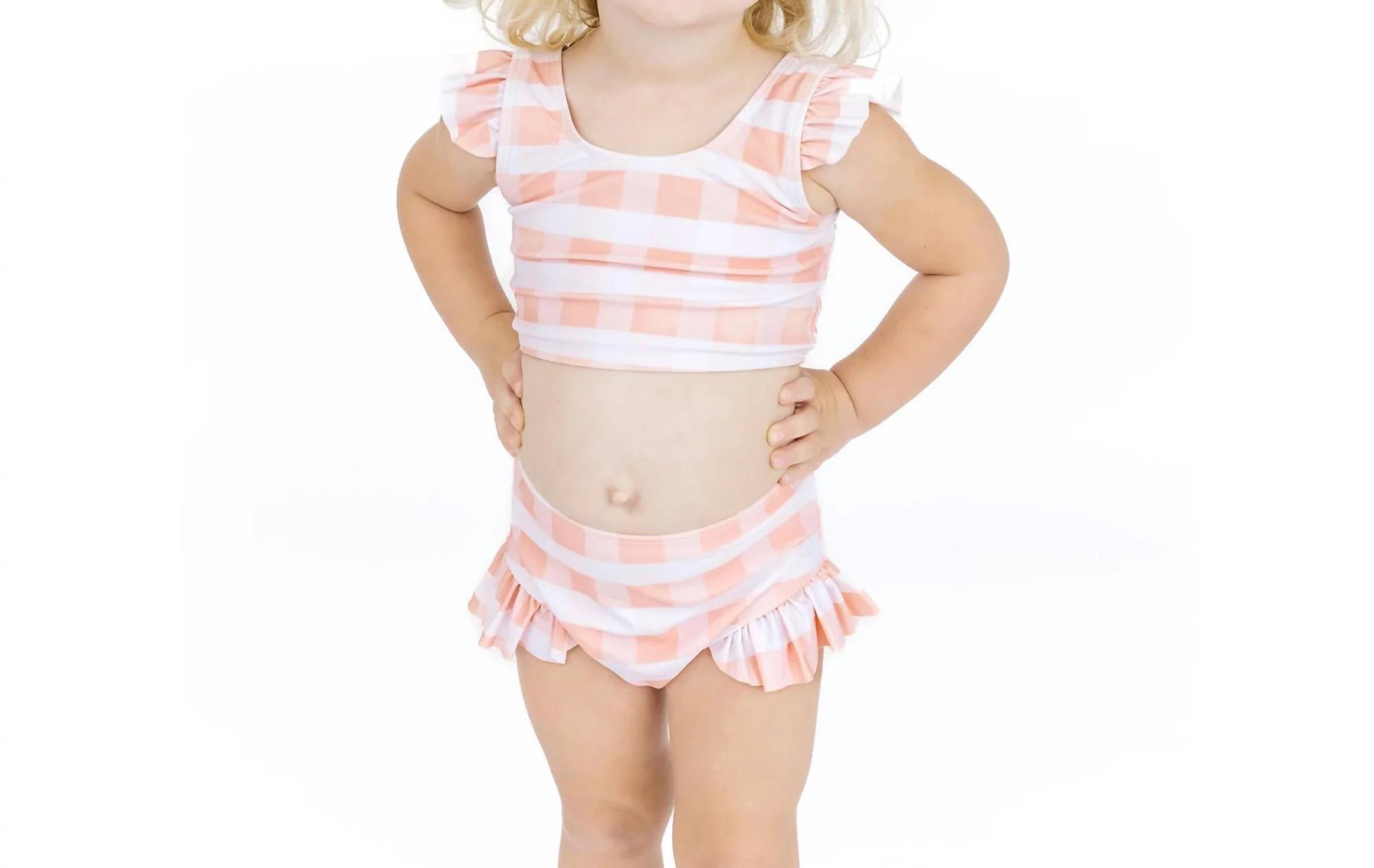 Emerson And Friends - Gingham Flutter Bikini Swimsuit