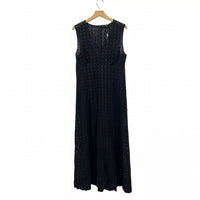 Madewell - Sleeveless Eyelet V-neck Maxi Dress