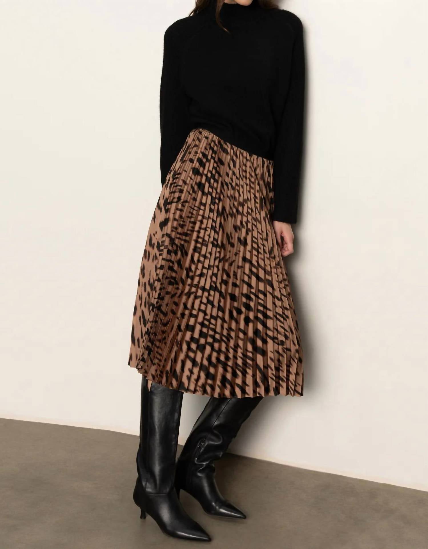 Sanctuary - Nostalgia Pleated Midi Skirt