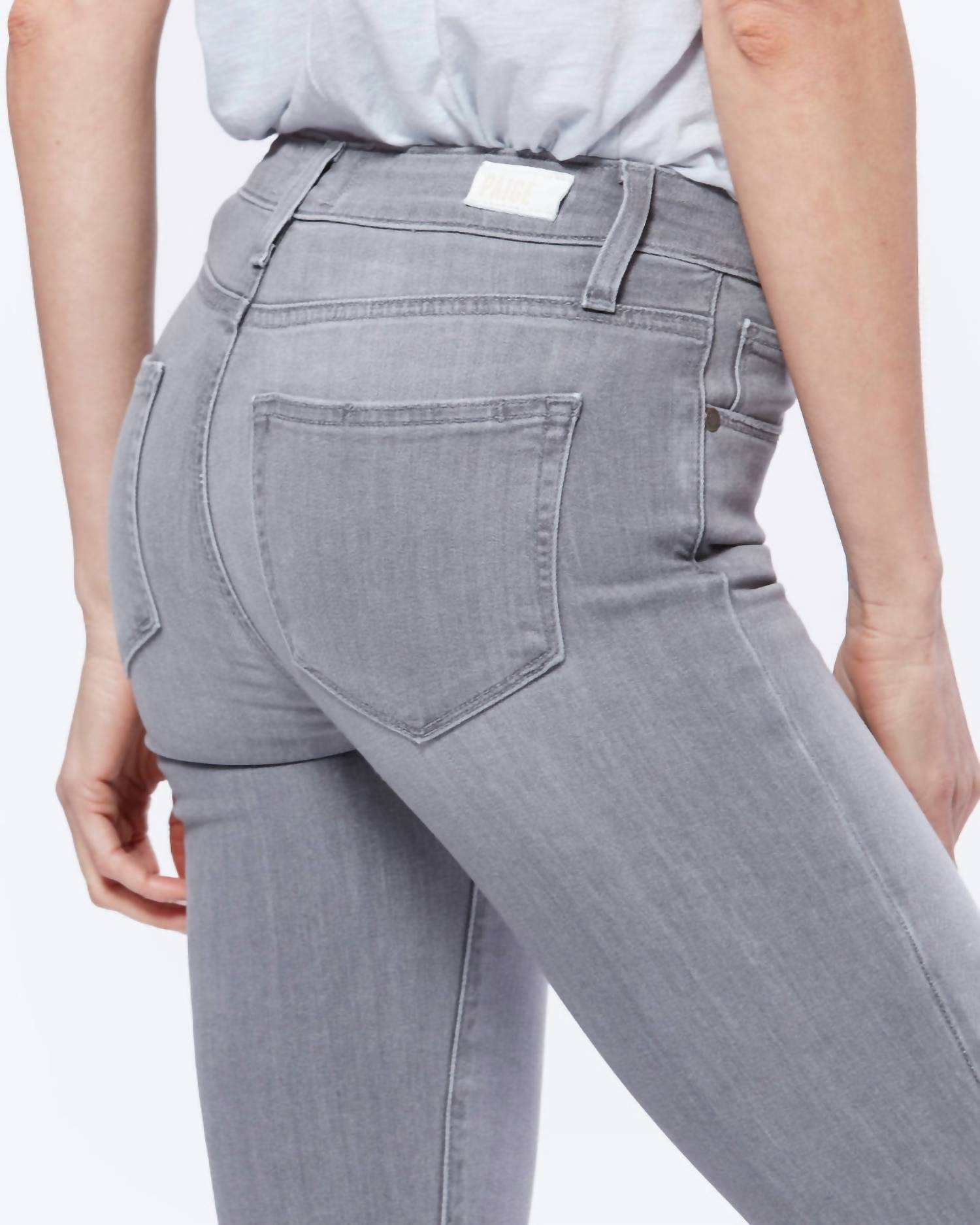 Paige - Hoxton Crop High Rise Ultra Skinny Jeans