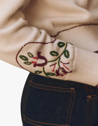 The Great. - Western Beaded Cardigan