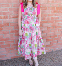 Jodifl - Rosé All Day Midi Dress